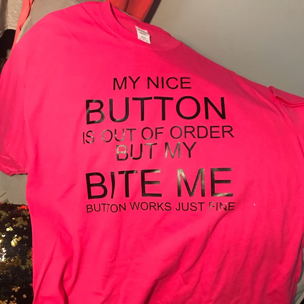 Nice button shirt!